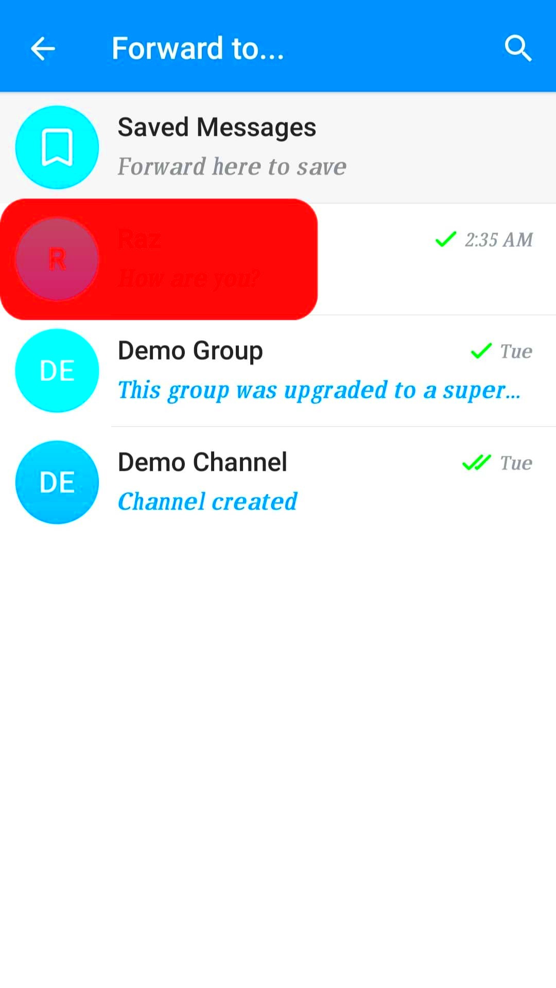 How To Forward Message in Telegram Without Sender Name  ITGeared