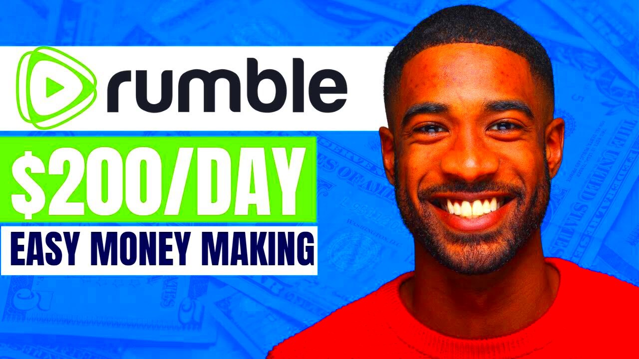 How To Earn MONEY From RUMBLE  How to earn money on rumble monetize