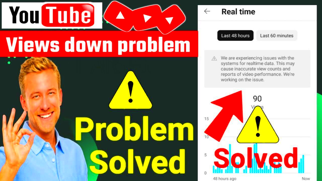 Suddenly views down on youtube  views down problem on youtube  how to