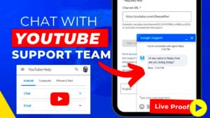 How to Contact Youtube Support Team Direct Chat with Youtube Team