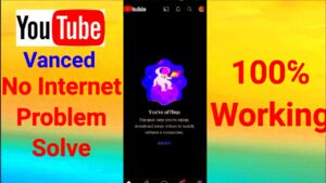 Solution YouTube vanced not working no internet connection easy