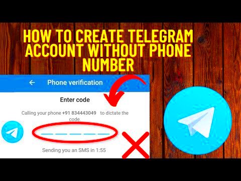 How To Create Telegram Account Without Phone Number In 2021  No Need