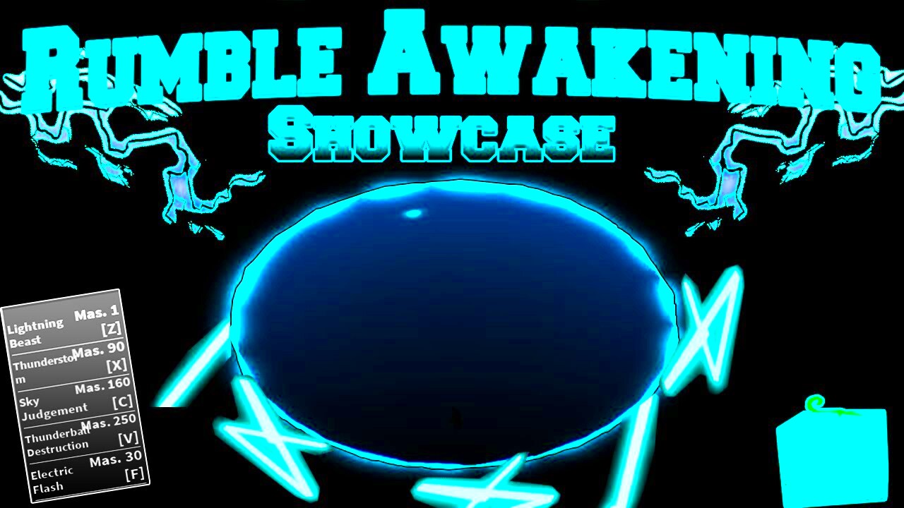 Rumble Awakening Showcase  Blox Fruits   YouTube