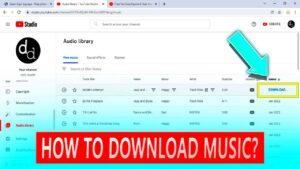 How to Download Music from YouTubeAudio library  YouTube