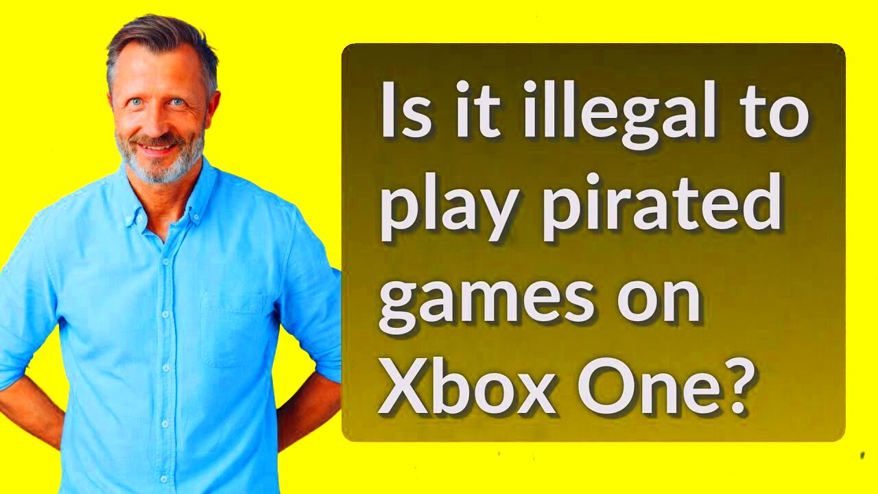 Is it illegal to play pirated games on Xbox One  YouTube