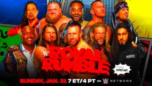 WWE Royal Rumble 2021 Male Participants