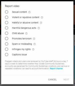 How To Report A YouTube Channel In Simple Steps