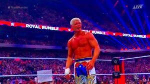 Cody Rhodes wins 2023 mens Royal Rumble match as final entrant