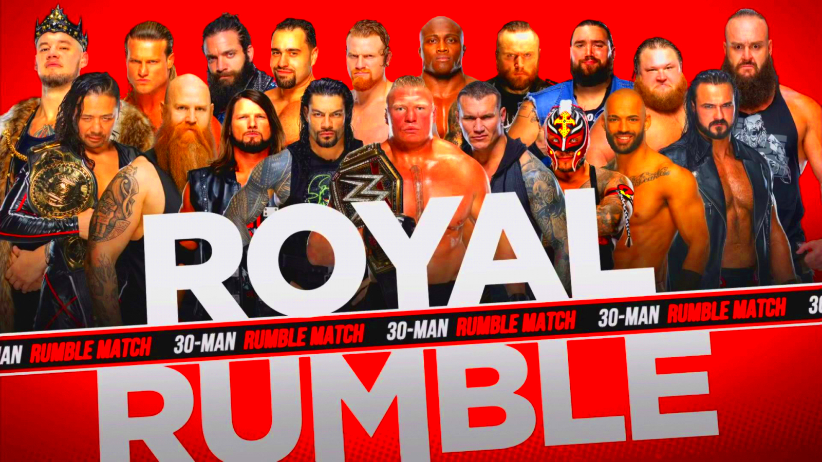 Royal Rumble 2020 Here is the updated match card and participants of