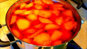 How to Preserve Pears or Apples  step by step easy canning fruits