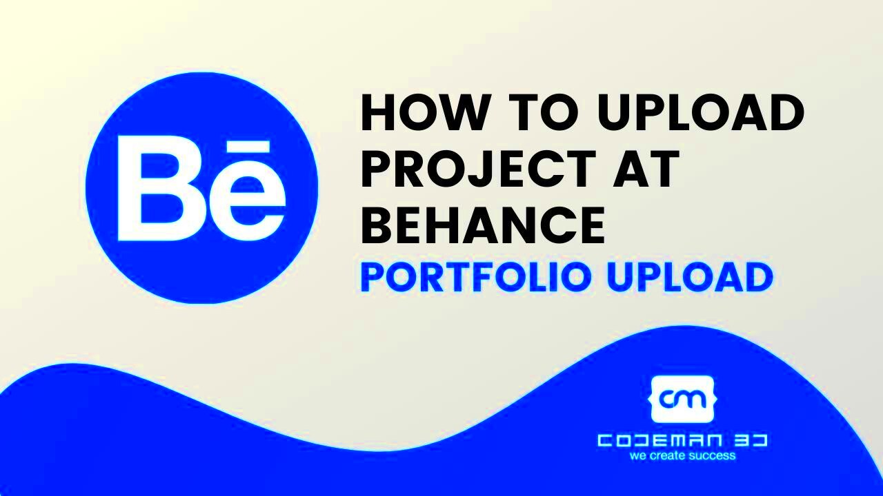 How to upload project at behance  Behance Portfolio Upload  Behance