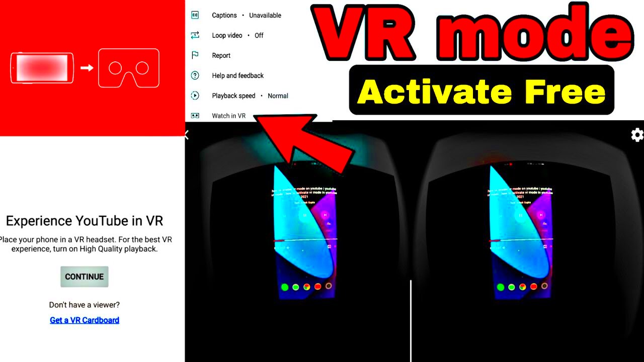 how to enable vr mode on youtube  youtube vr mode  youtube vr mode