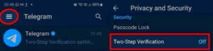 How To Turn On TwoStep Verification In Telegram  Tech ARP