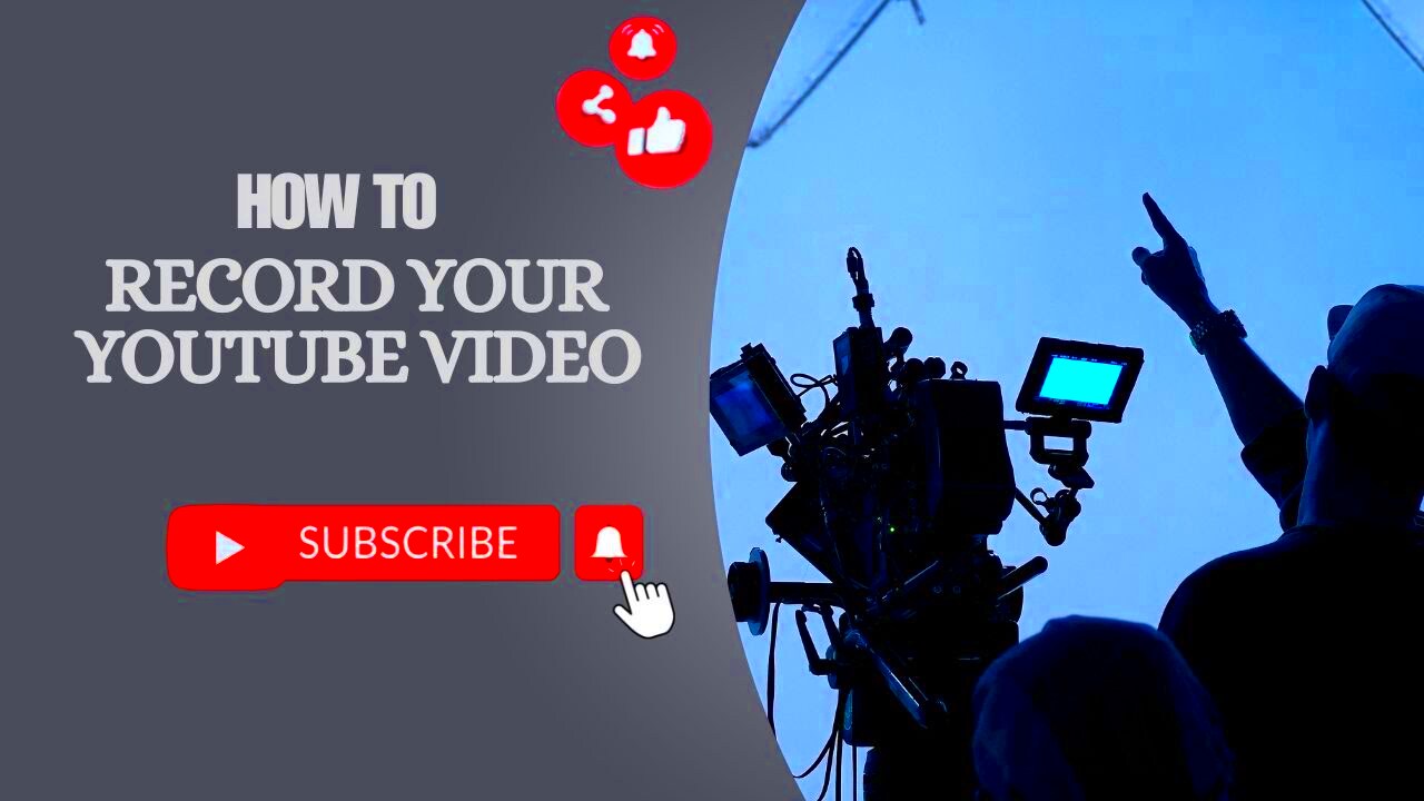 How To Record Your Youtube Video  YouTube