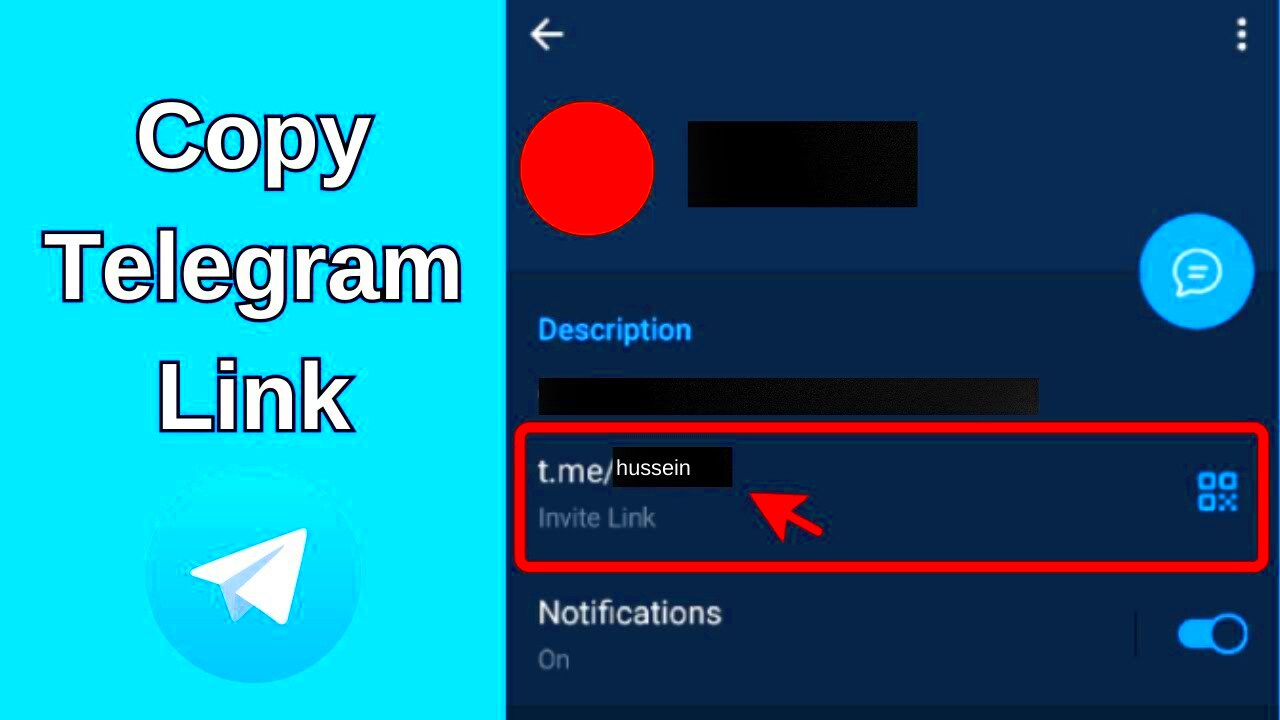 How to Copy Telegram Link  YouTube