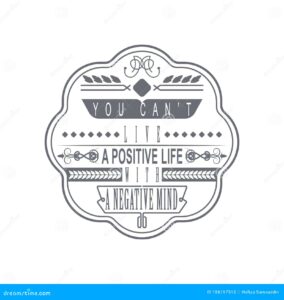 Inspirational Quote Vector Illustration Decorative Design Stock Vector