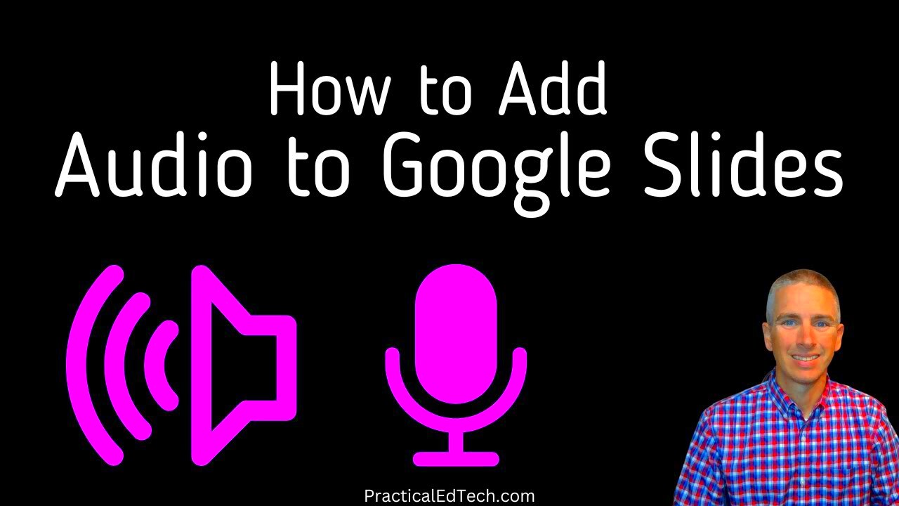 How to Add Audio to Google Slides  YouTube