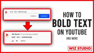 How to Bold Text on YouTube in 30 Seconds  YouTube