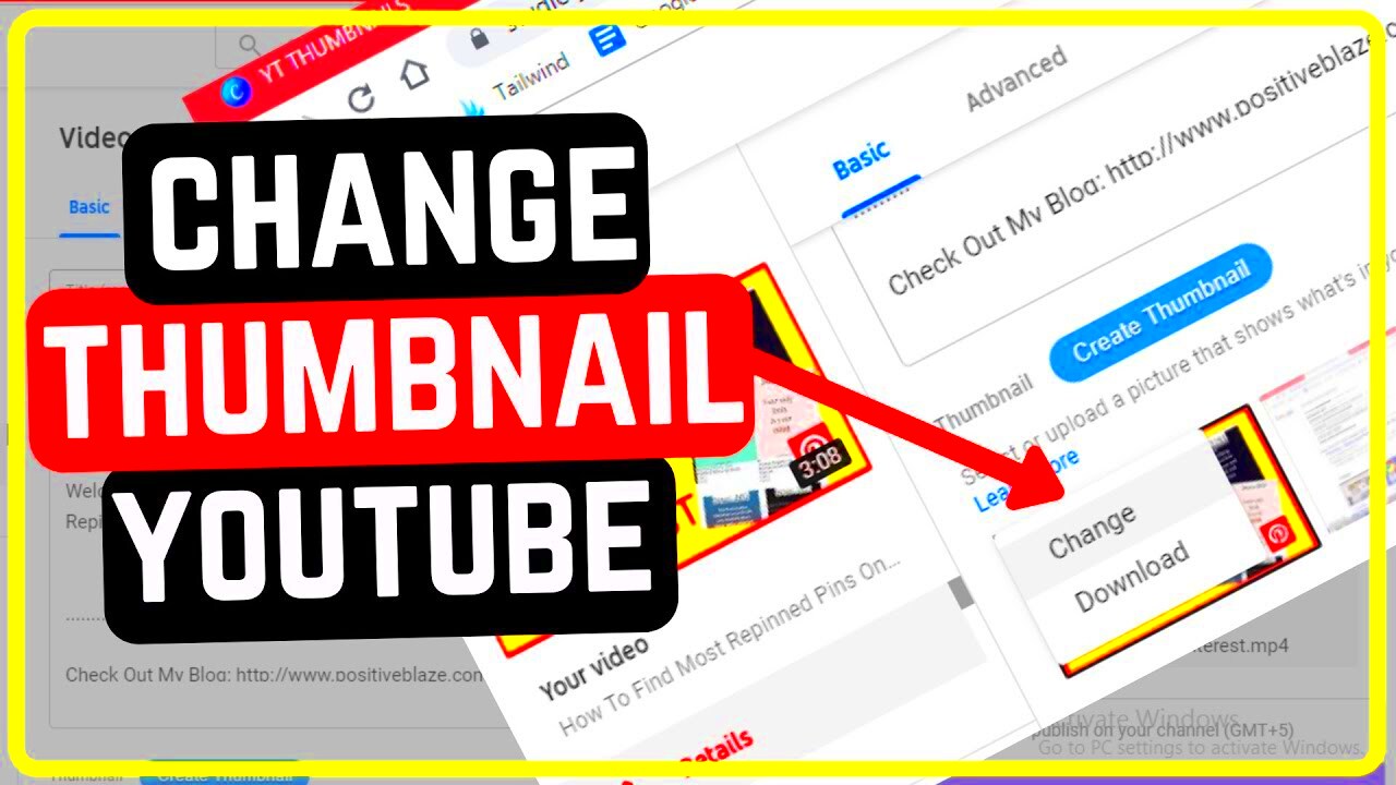 How To Change Thumbnail On Youtube Video 2019 In Youtube Studio Beta