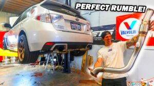 STI Gets the PERFECT Subaru Exhaust Rumble Cobb Downpipe Install