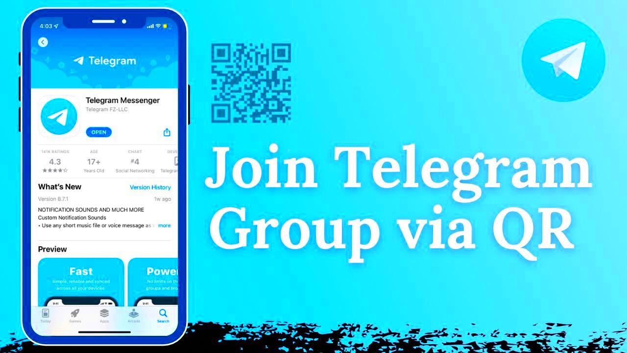 How to Join a Telegram Group with QR Code  YouTube