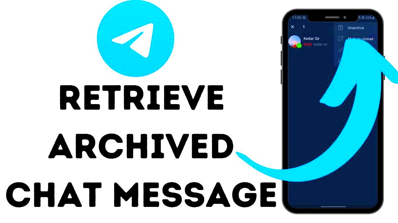 How to Retrieve Archived Chats on Telegram UnArchive Chat Messages on