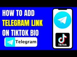 How To Add Telegram Link To TikTok Bio  YouTube