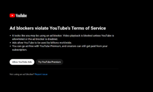 Youtube detecting ad blockers and locking player  AdBlocking  Brave