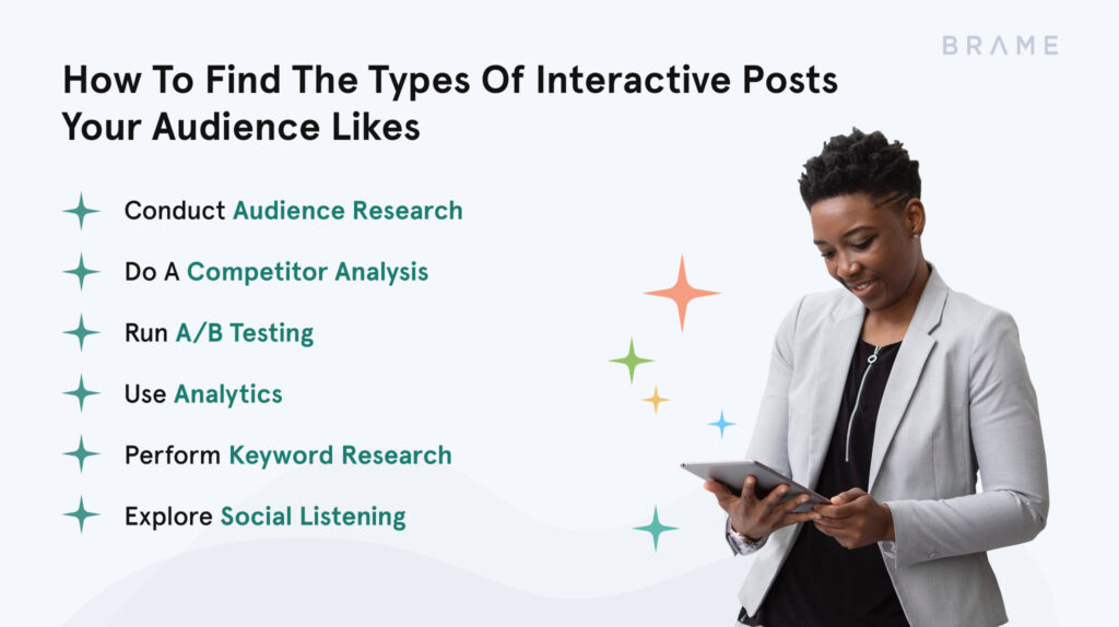 25 Interactive Post Ideas To Engage Your Target Audience  Brame