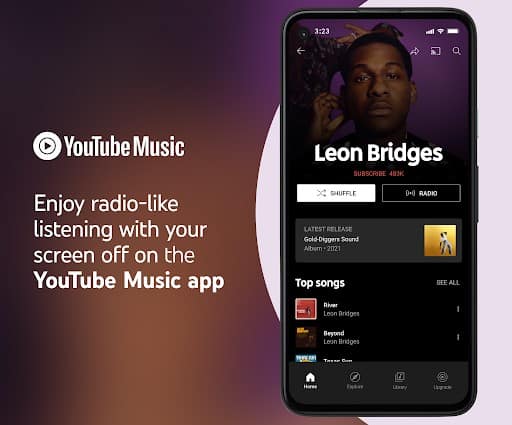 Background listening comes to YouTube Music  High Resolution Audio