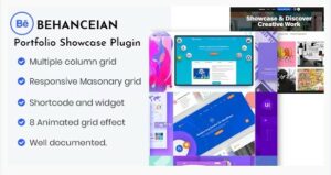 Behanceian  behance portfolio showcase plugin  CreativeSea