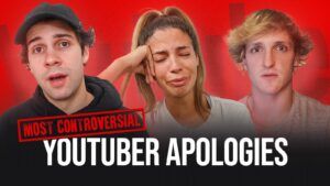 7 Most controversial YouTuber apologies David Dobrik Laura Lee