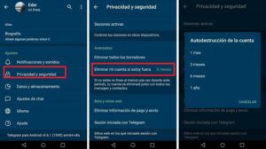 Cmo eliminar tu cuenta de Telegram de manera definitiva