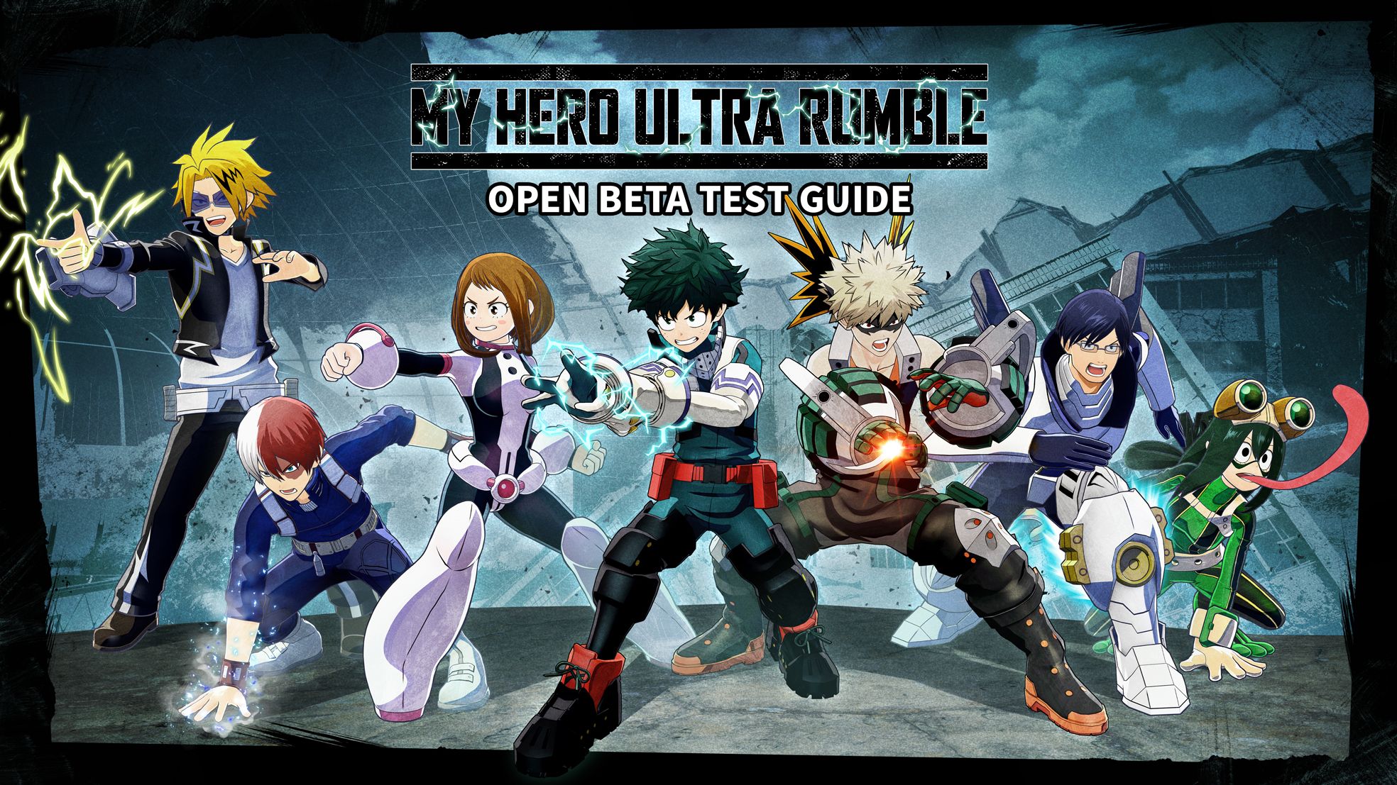 My Hero Ultra Rumble  Open Beta Test Guide  Bandai Namco Europe