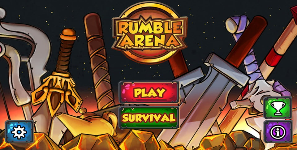 Brawl your way to be the greatest of all time in Rumble Arena now out