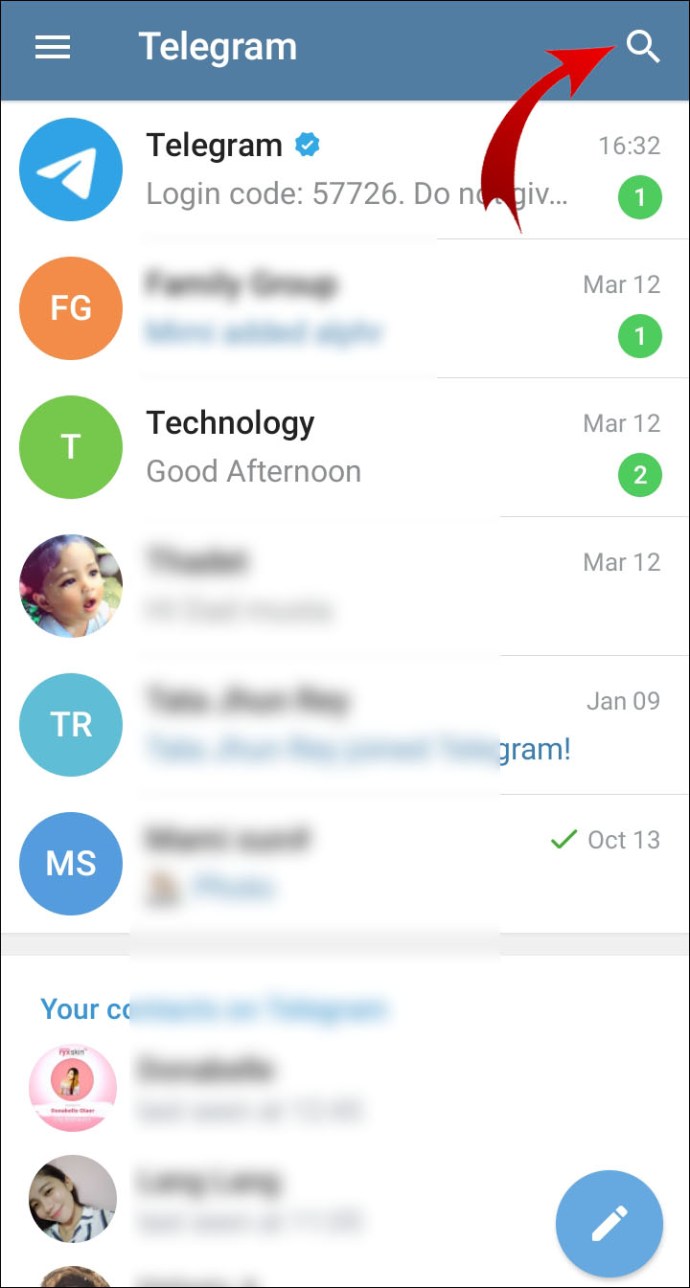 How to Find Friends in Telegram