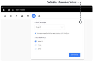 Learn to download subtitles from YouTube  Addoncrop