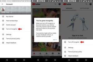 How To Enable YouTube Incognito Mode For Private Watching  Gorgeousblog