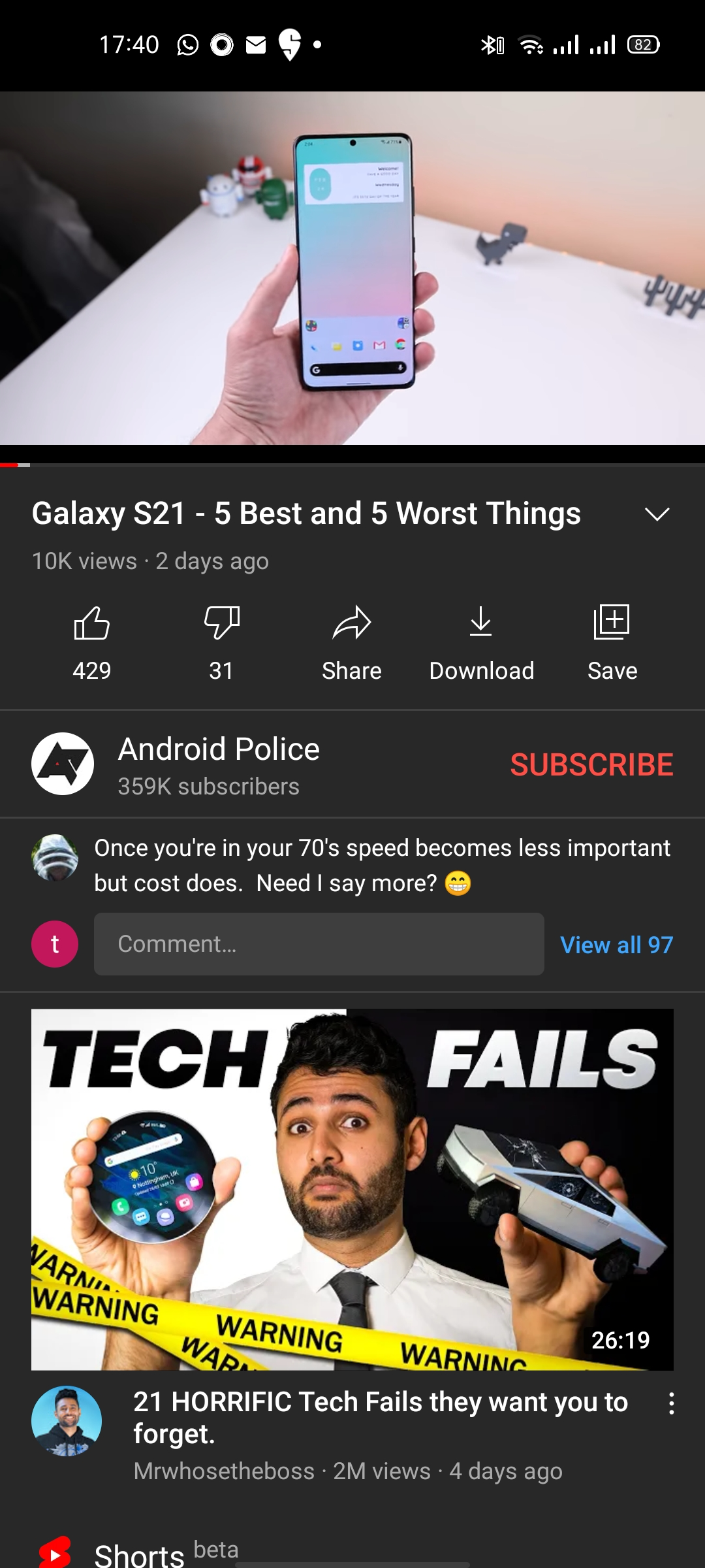 YouTube tests comment section redesign w quick reply  9to5Google