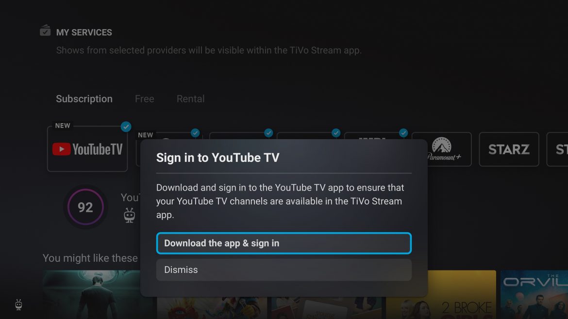 TiVo Bolsters Live Premium Content Offering with YouTube TV Integration