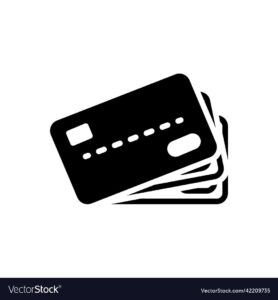 Credit cards Royalty Free Vector Image  VectorStock