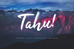 TAHU  FREE SCRIPT FONT  Behance