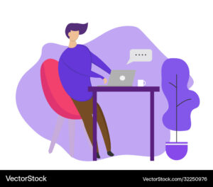 Freelancer Royalty Free Vector Image  VectorStock