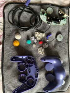 Genuine GameCube controller with faulty board Video Gaming Gaming