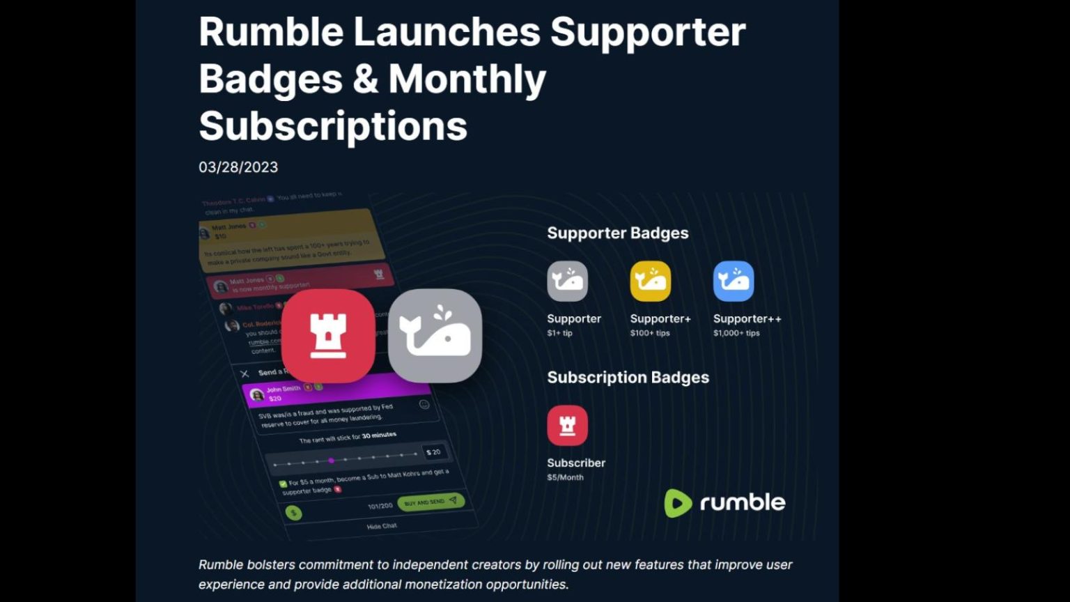 Rumble  The Online Video Platform Updated YouTube Alternative