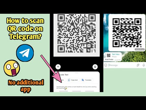 How to scan QR code on Telegram  YouTube