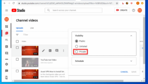 How to Make YouTube Videos Private from a PC iPhone or Android