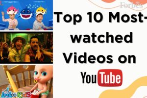 Top 10 Mostviewed Videos On YouTube In 2024  Forbes India