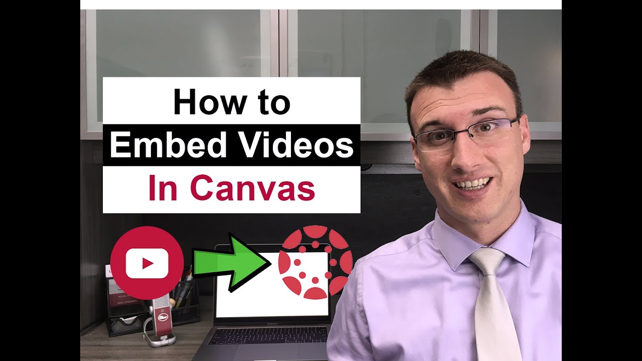 How to Embed YouTube Videos in Canvas  YouTube