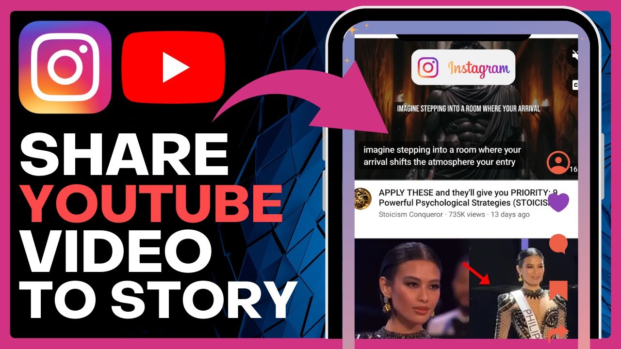 How To SHARE YouTube Video on Instagram Story Best Method  YouTube